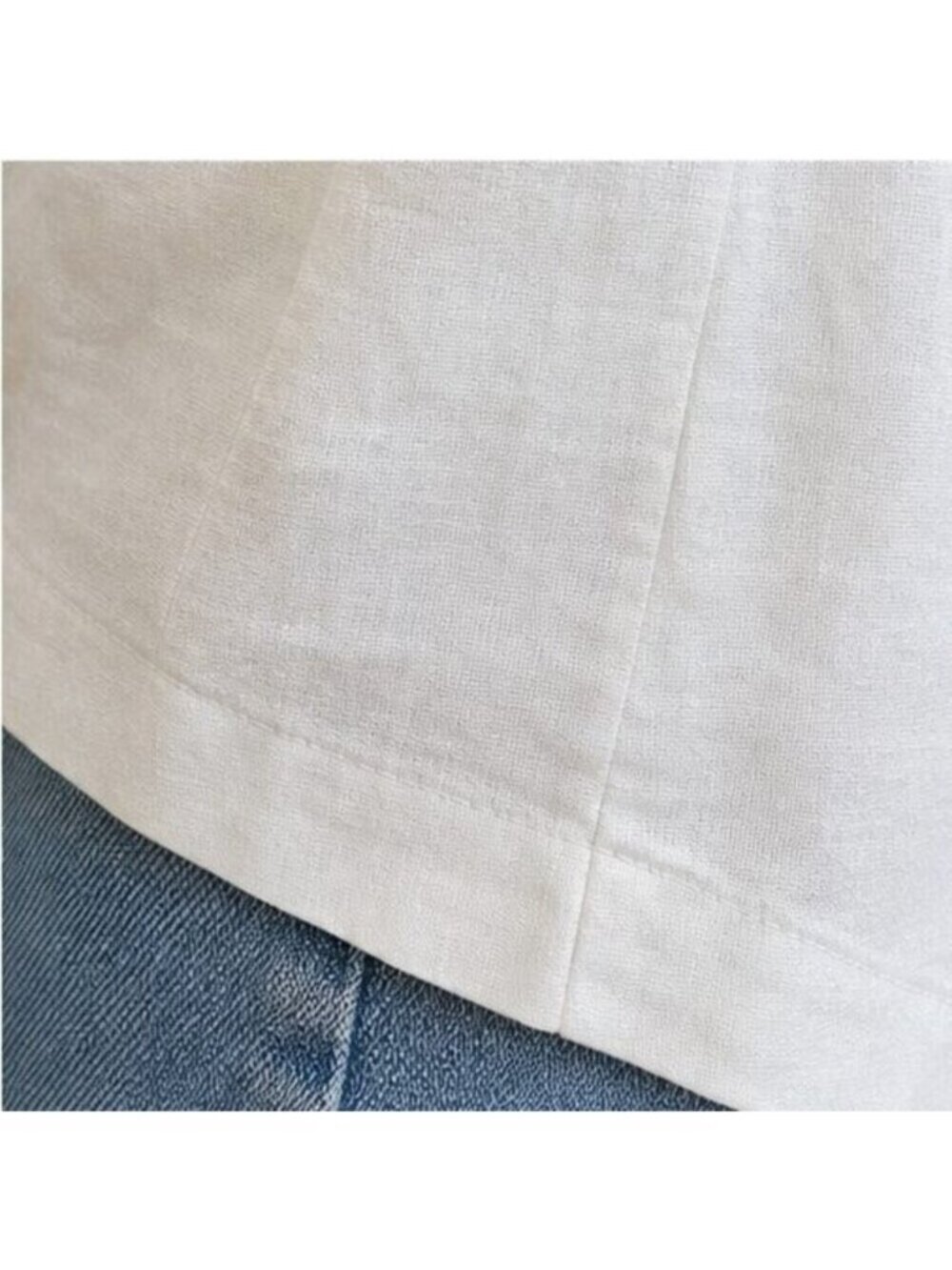 White Ruffle Blouse - Picture 6 of 6